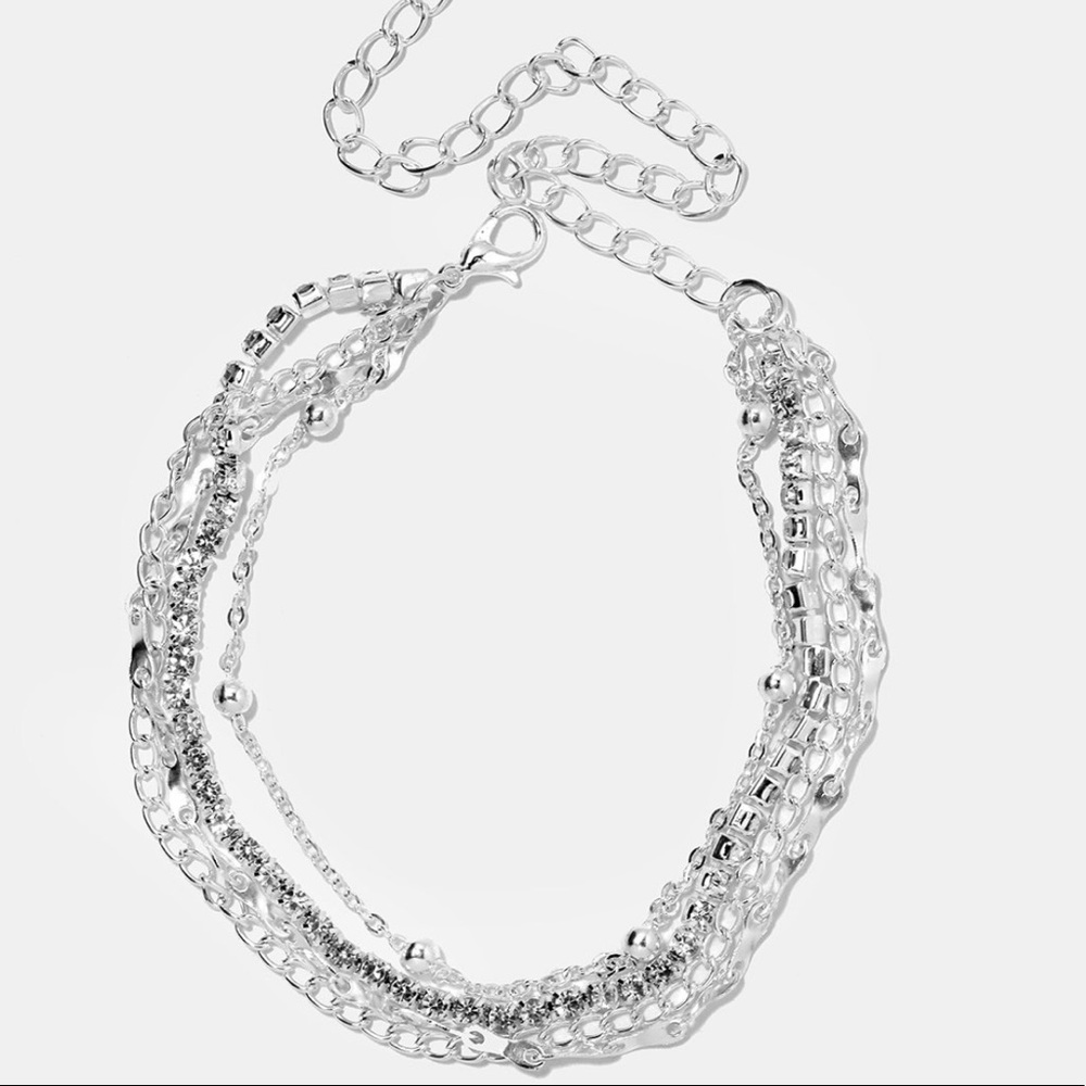 Multi Chain Ankle bracelet